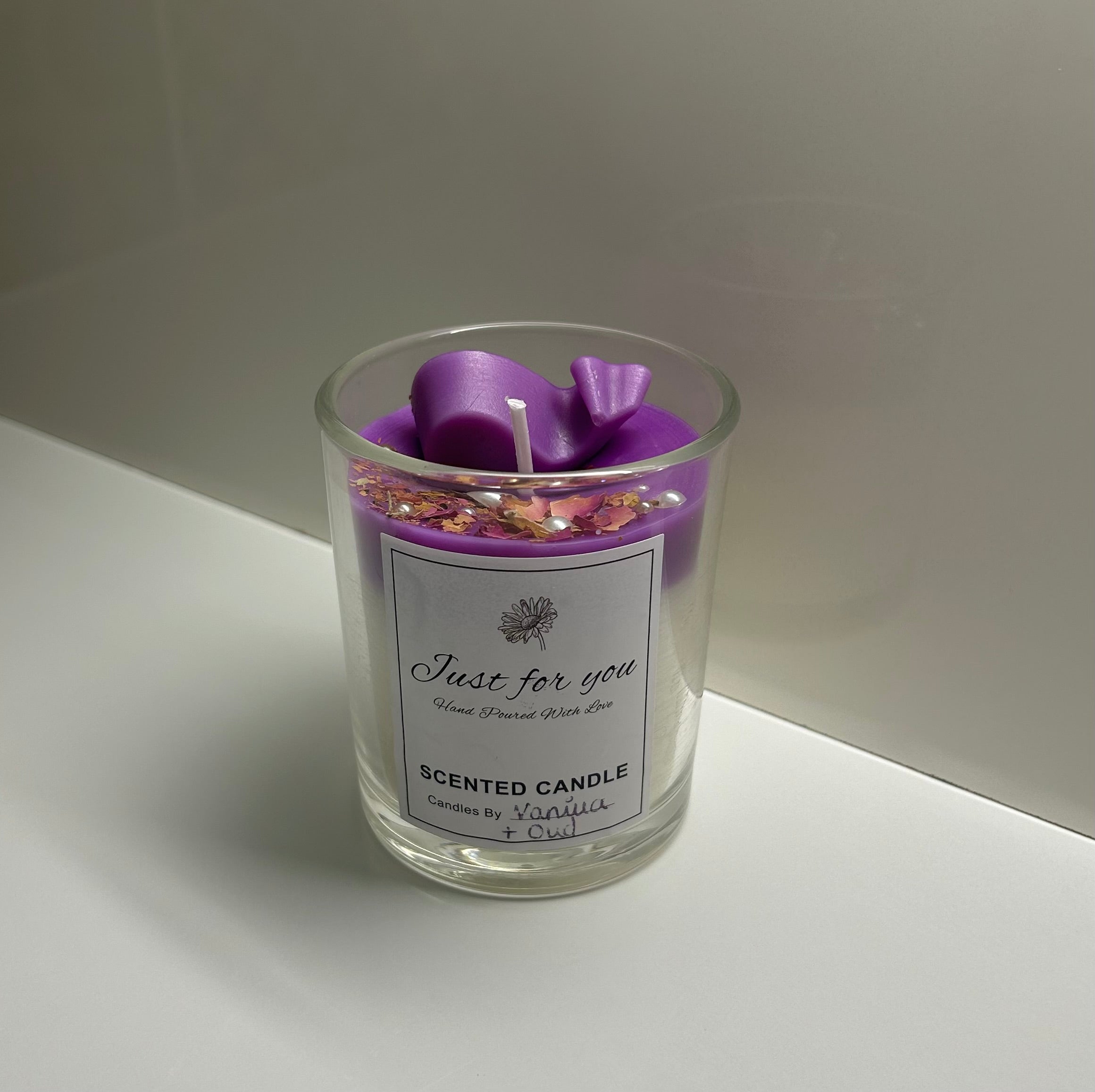 Oud and Vanilla Beeswax Candle